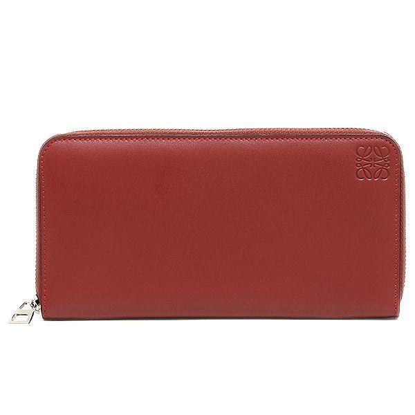 LOEWE スーパーコピー 財布 AROUND WALLET BRICK RED 8071305